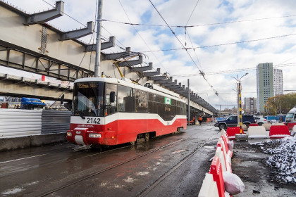 Срок сдачи трамвайной эстакады на «Кольце ада» назвали в Новосибирске