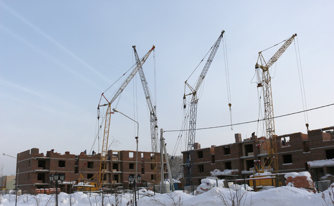 Строительство в Барышевском сельсовете фото Артема Шершнева