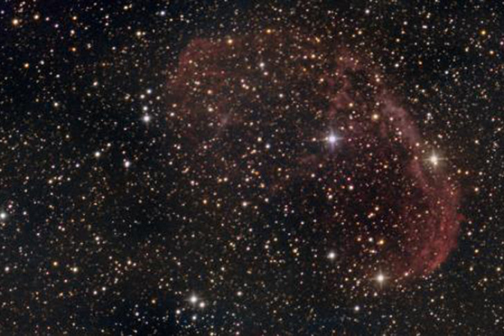 Новосибирец сфотографировал звезду на расстоянии 4700 световых лет