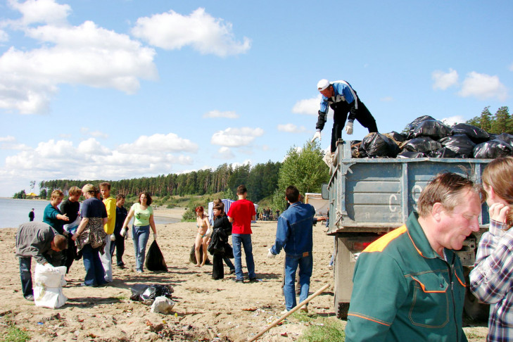 Новосибирский парк оберегают от мусора