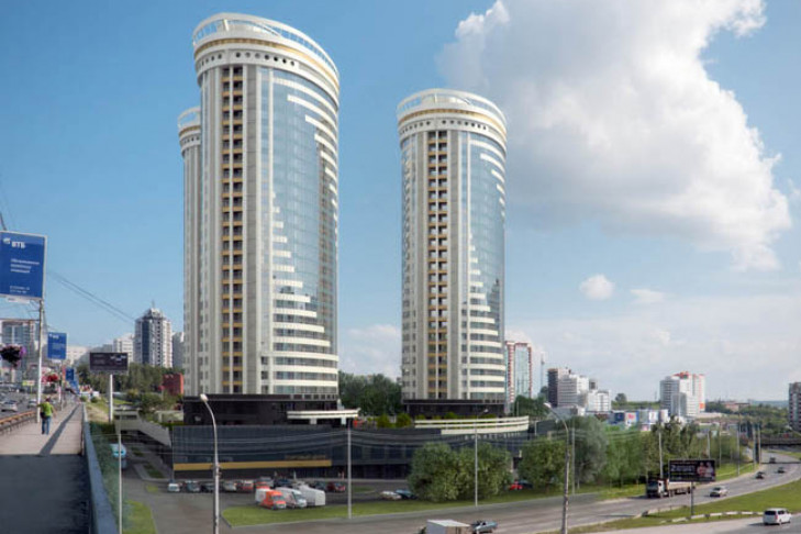 В Новосибирске построят три небоскреба-корабля