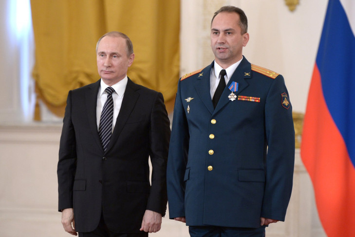 Путин наградил артиллериста из Новосибирска медалью «За отвагу» после Сирии
