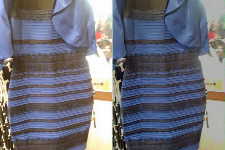 Феномен синего и черного платья — тема 2015 года у новосибирцев