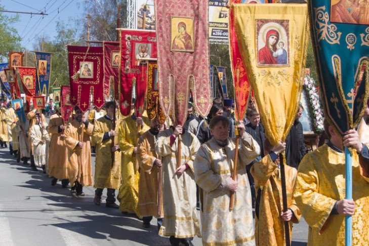 Православные на три часа перекроют улицы в центре Новосибирска