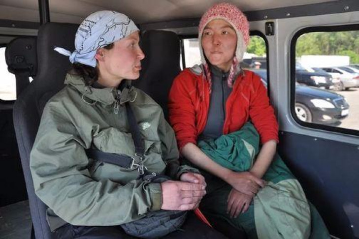 В Алматинских горах спасли двух жительниц Новосибирска (фото)