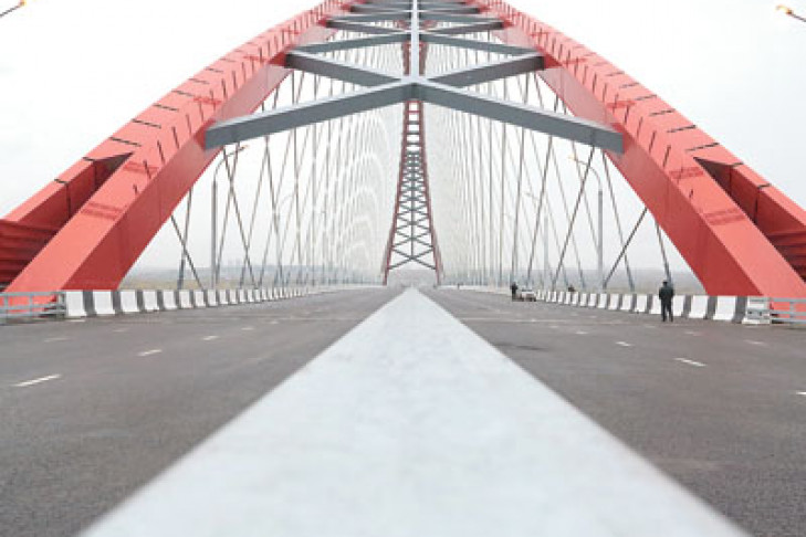 Бугринский мост как символ года