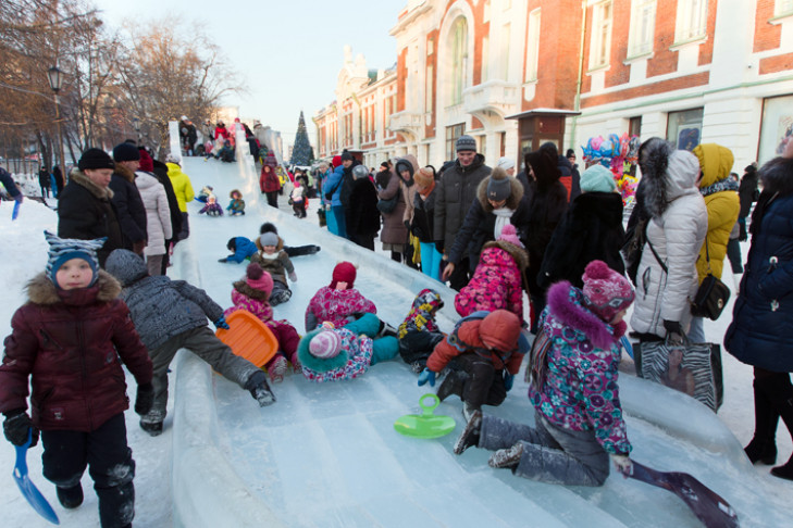 Как новосибирцы провели новогодние каникулы. Фоторепортаж